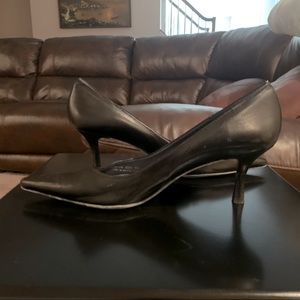 Cole Haan Black Leather Pumps